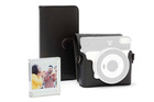 FUJI Instax Square SQ6 Accessory Kit Black, sada příslušenství (pouzdro černé + album černé na 80 foto + akrylový rámeček)
