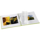 album klasické spirálové FINE ART zelené (kiwi), 28x24cm, 50 stran, bílé listy_obr4