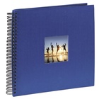 album klasické spirálové FINE ART modré, 36x32cm, 50 stran, černé listy_obr3