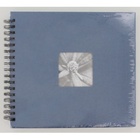 album klasické spirálové FINE ART modré, 28x24cm, 50 stran, černé listy_obr9