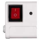 prodlužovací přívod s přepěťovou ochranou, bílý, 6 x zásuvka (schuko), 6+1 vypínačů, maximální zatížení: 3500W/16A (230V)_obr3