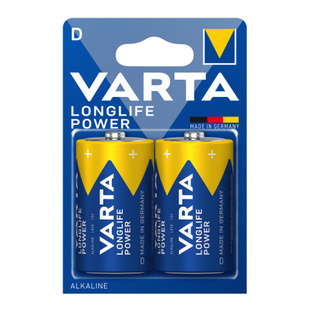 VARTA LONGLIFE Power Mono Alkaline LR20 / D, 2x/bl