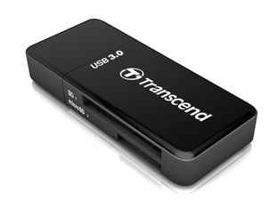 TRANSCEND TS-RDF5K čtečka SDHC/SDXC/MicroSD, USB 3.0, černá