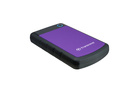 TRANSCEND StoreJet 25H3P 3TB, externí HDD 2,5", USB 3.0, fialový
