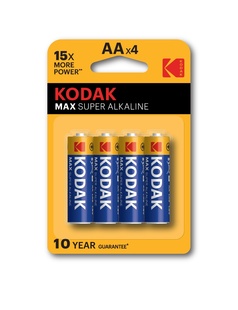 KODAK MAX KAA 4  1,5V     4x/bl