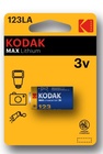 KODAK ULTRA LITH BATT K123 LA   3V     1x/bl