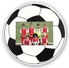 ZEP rám dřevo FOTBALOVÝ MÍČ  10x15,  černo-bílý