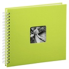 HAMA album klasické spirálové FINE ART zelené (kiwi), 28x24cm, 50 stran, bílé listy