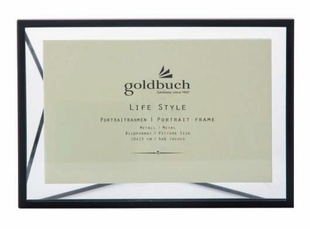 GOLDBUCH rám kov LIFE STYL  13x18cm, černý