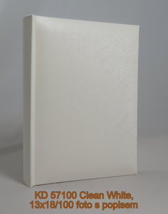 GEDEON album svatební CLEAN WHITE  13x18/100M