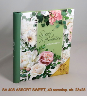 POLDOM album samolep SWEET  23x28cm 40s