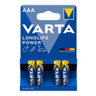 VARTA LONGLIFE Power Micro Alkaline LR 03/AAA 4x/bl