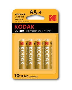 KODAK ULTRA DIGITAL KAA 4  alk. batt.