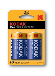 KODAK MAX KD-2   LR 20 1,5V       2x/bl