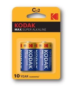 KODAK MAX KC-2   LR 14 1,5V       2x/bl