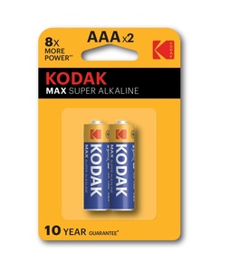 KODAK MAX K3A 2  1,5V      2x/bl