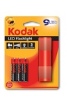 KODAK LED (9) Flashlight Red + 3x AAA Extra Heavy Duty