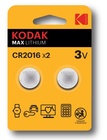 KODAK ULTRA LITH BATT KCR2016   2x blistr