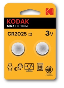 KODAK ULTRA LITH BATT KCR2025   2x blistr