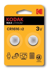 KODAK ULTRA LITH BATT KCR1616   2x blistr