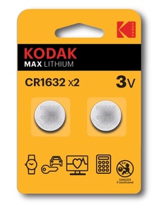 KODAK ULTRA LITH BATT KCR1632   2x blistr