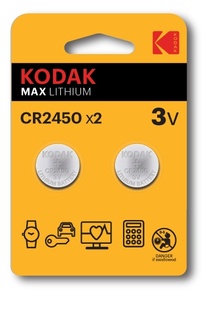 KODAK ULTRA LITH BATT KCR2450   2x blistr