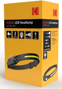 KODAK LED Headlamp Active 350 1200mAh