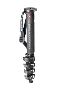 MANFROTTO MA MMXPROA5 hliníkový monopod, 5 sekcí, výška 41-141cm, nosnost 6kg