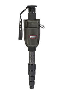 AOKA KM365C karbonový monopod (49 - 182cm / nosnost 10kg, váha 580g) + opasková sumka/držák