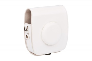 FUJI Instax Square SQ10 Camera Leather Case White, kožené pouzdro bílé