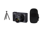 CANON PowerShot SX740 HS černý Travel Kit (vč. pouzdra a mini stativu)