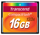 TRANSCEND 16 GB Compact Flash Ultra, 20MB/s, 133x speed