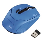 HAMA MILANO optická bezdrátová myš, 2400dpi, modrá, napájení 2x AA