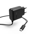 HAMA Síťová nabíječka Essential Line s kabelem USB typ C (USB-C), 3A / 5V