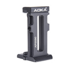 AOKA AP5590 Smartphone Stativadapter (Arca-Swiss + 2x 1/4" závit), max. šířka smartphonu 85mm, rozměry 70x40x36mm