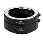 JJC sada mezikroužků (Auto focus) 10/16mm pro Sony E (Full Frame)