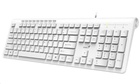 GENIUS Slimstar 230 klávesnice USB, CZ+SK layout, bílá