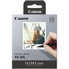 CANON XS-20L Color Ink / Label Set, papír 6,8x6,8 cm, 20 listů