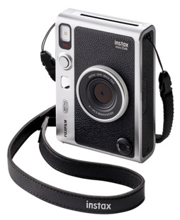 FUJI Instax Mini EVO - hybridní digitální instantní fotoaparát, černý