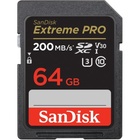 SANDISK 64 GB SDXC karta Extreme PRO, 200MB/s / 90MB/s, UHS-I U3 V30 (Class 10)