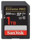 SANDISK 1 TB SDXC karta Extreme PRO, 200MB/s / 140MB/s, UHS-I U3 V30 (Class 10)
