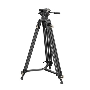 SMALLRIG Heavy-Duty Fluid Head Tripod AD-01 [3151], hliníkový stativ s fluidní videohlavou (složený 85 cm, max. výška 186 cm, nosnost 8 kg)