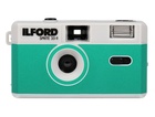 ILFORD Sprite 35-II zelený/stříbrný, analogový fotoaparát, fix-focus (31mm / 9.0)
