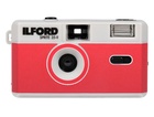 ILFORD Sprite 35-II červený/stříbrný, analogový fotoaparát, fix-focus (31mm / 9.0)