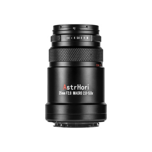 ASTRHORI MF 25mm / 2.8 Ultra Macro 2,5-5x  L-Mount (Full Frame)