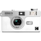 KODAK ULTRA F8 bílý, analogový fotoaparát, fix-focus (1/120s, 28mm / F8.0)