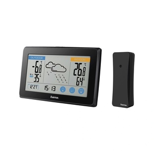HAMA Touch, domácí bezdrátová meteostanice + bezdrátový senzor (433 MHz)