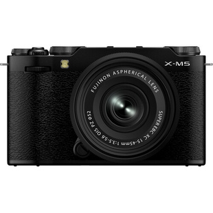 FUJI X-M5 černý + Fujinon XC 15 - 45mm / 3.5 - 5.6 OIS PZ