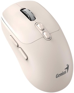 GENIUS NX-8080S BT Wireless Copilot Bluetooth Silent Mouse, optická bezdrátová myš, béžová
