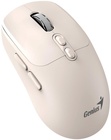 GENIUS NX-8080S BT Wireless Copilot Bluetooth Silent Mouse, optická bezdrátová myš, béžová